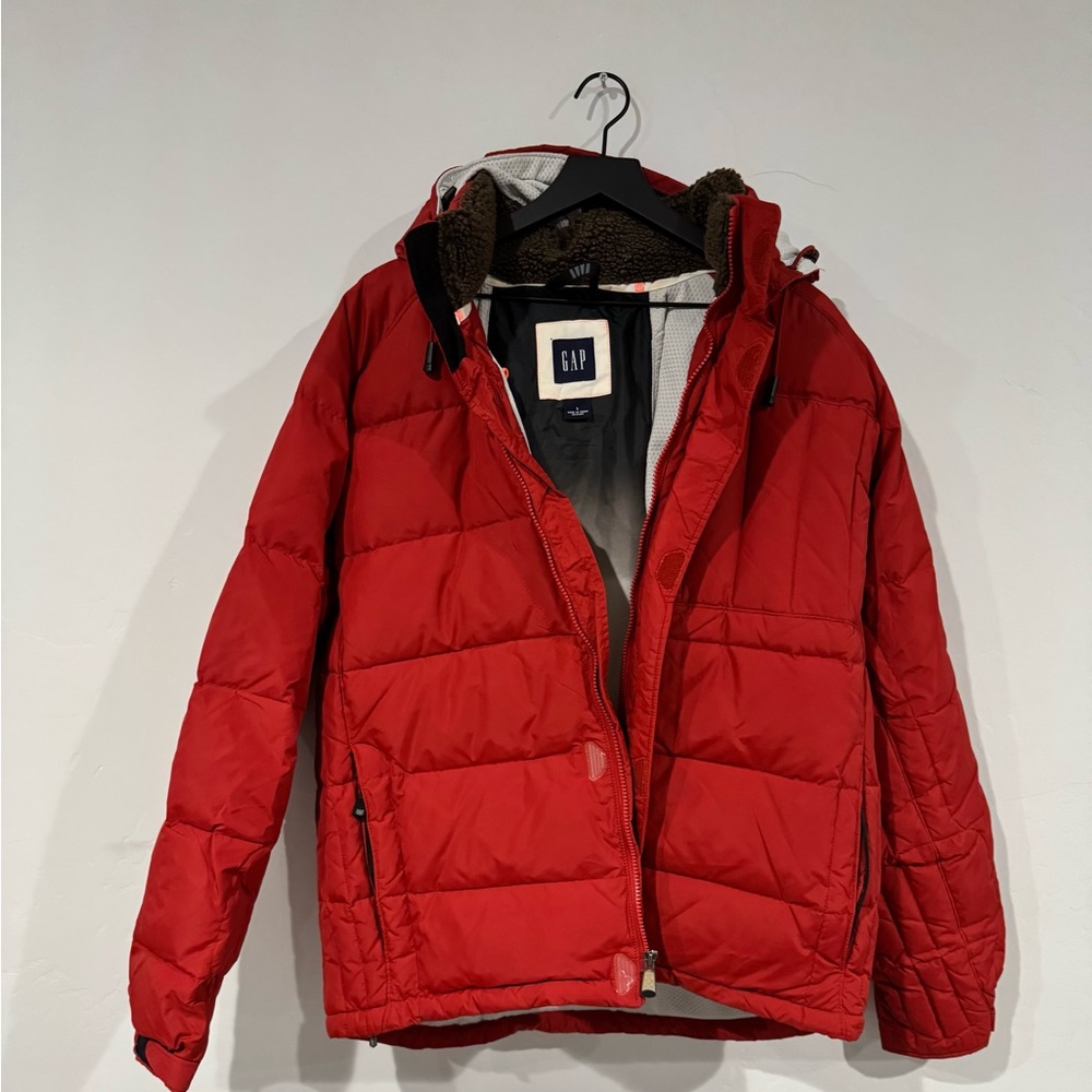 Vintage GAP Red Puffer Jacket SZ L